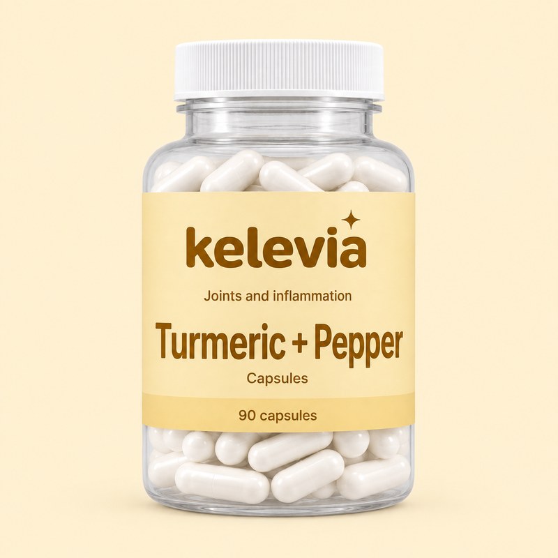Turmeric + Pepper, 90 capsules